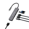 Verbatim USB-C Essentials hub multipuerto 6 puertos: HDMI, USB-C PD, USB-A 3.2 Gen 1, USB-A, SD y microSD