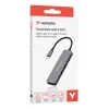 Verbatim USB-C Essentials hub multipuerto 6 puertos: HDMI, USB-C PD, USB-A 3.2 Gen 1, USB-A, SD y microSD