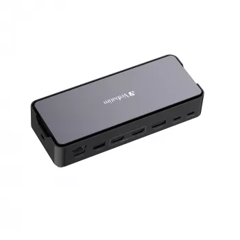 Verbatim CDS-15S Cable USB 3.2 Gen 1 (3.1 Gen 1) Type-C Negro, Gris