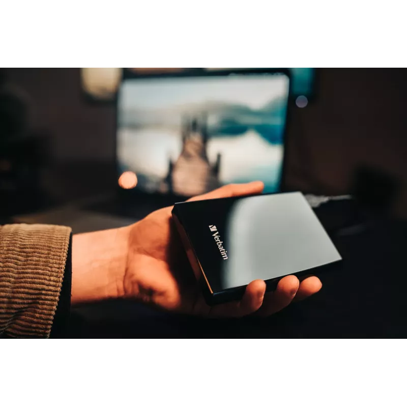 Verbatim Store 'n' Go SSD portátil ultrafina USB 3.2 Gen 1 / USB-C 512GB Negro