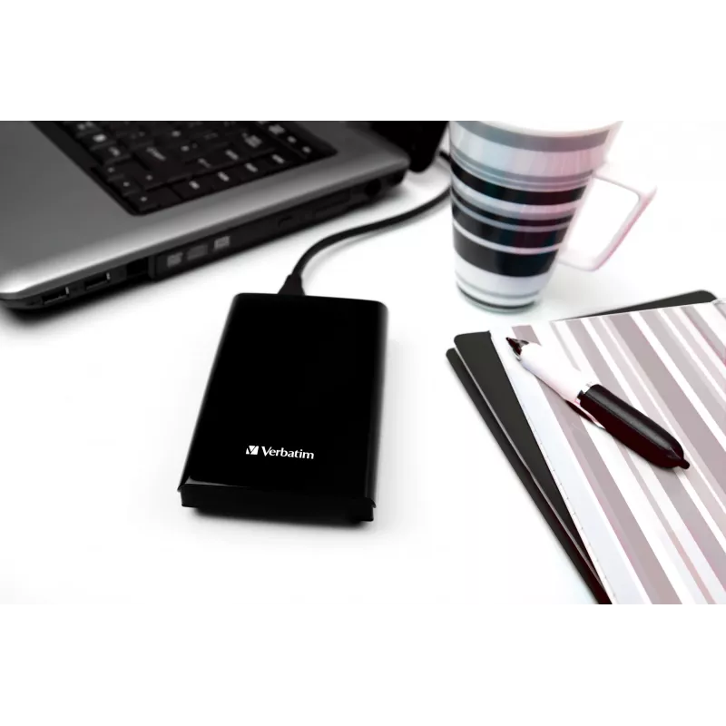 Verbatim Store 'n' Go SSD portátil ultrafina USB 3.2 Gen 1 / USB-C 2TB Negro