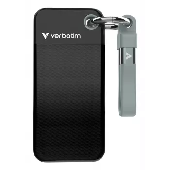 Verbatim Pocket SSD USB 3.2 Gen 2 1 TB Negro/Gris