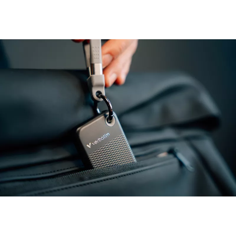 Verbatim Pocket SSD USB 3.2 Gen 2 2TB Negro/Gris, 2 TB, USB Type-C, 3.2 Gen 2 (3.1 Gen 2), 1000 MB/s, 10 Gbit/s, Negro, Gris