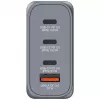 Verbatim GNC-100 Cargador GaN 100W con 2 x USB-C PD 100W / 1 x USB-C PD 65W / 1 x USB-A QC 3.0 (EU/UK/US)
