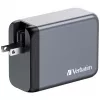 Verbatim GNC-200 Cargador GaN 200W con 2 x USB-C PD 100W / 1 x USB-C PD 65W / 1 x USB QC 3.0 (EU/UK/US)
