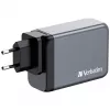 Verbatim GNC-240 Cargador GaN 240 W con 1 x USB-C 140 W / 1 x USB-C 100 W / 1 x USB-C 65 W / 1 x USB-A QC 3.0 (EU/UK/US)