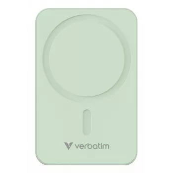 Verbatim Charge 'n' Go Essentials Powerbank magnética inalámbrica 20000 mAh Verde