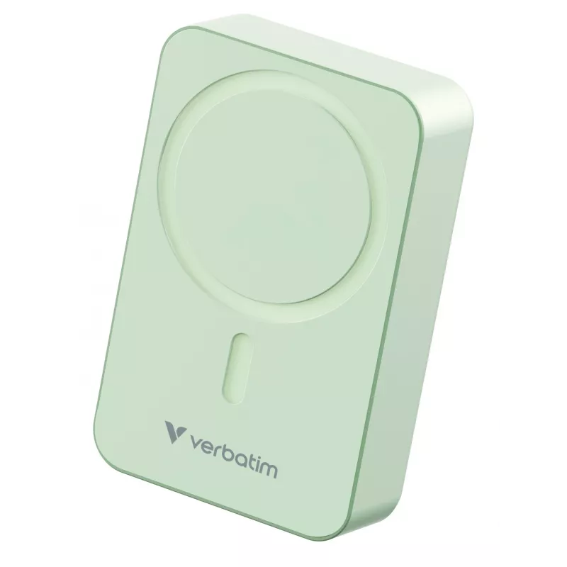 Verbatim Charge 'n' Go Essentials Powerbank magnética inalámbrica 20000 mAh Verde