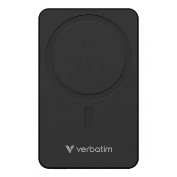 Verbatim Charge 'n' Go Essentials Powerbank magnética inalámbrica 5000 mAh Negro