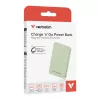 Verbatim Charge 'n' Go Essentials Powerbank magnética inalámbrica 5000 mAh Verde