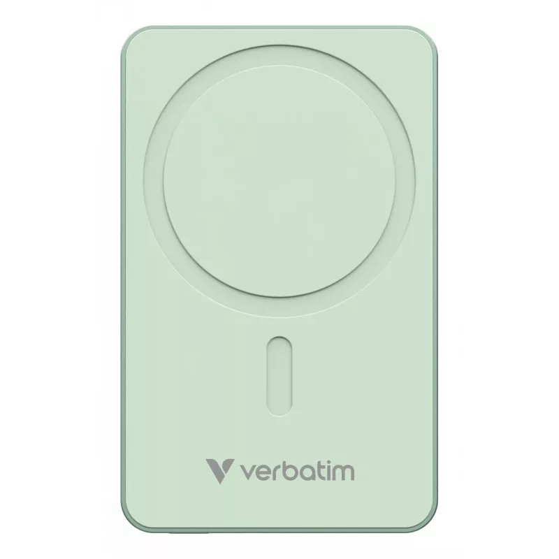 Verbatim Charge 'n' Go Essentials Powerbank magnética inalámbrica 10000 mAh Verde