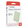 Verbatim Charge 'n' Go Essentials Powerbank magnética inalámbrica 10000 mAh Verde