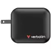 Verbatim Cargador GaN 100W universal negro carga rápida CA uso en interiores