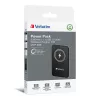 Powerbank VERBATIM Charge AnA Go 5000 mAh magnética inalámbrica, Negro