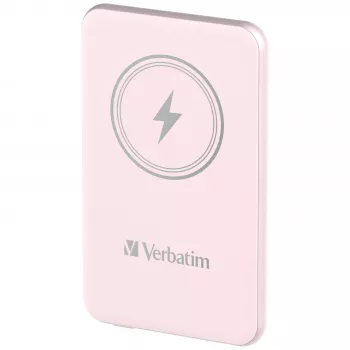 Verbatim Charge 'n' Go Powerbank magnética inalámbrica 5000mAh Rosa
