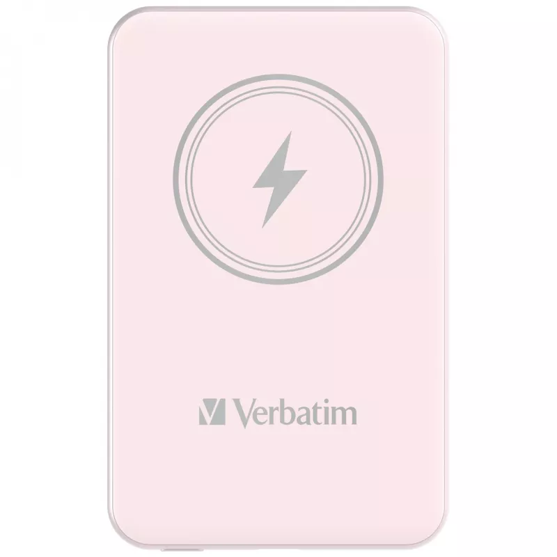 Verbatim Charge 'n' Go Powerbank magnética inalámbrica 5000mAh Rosa