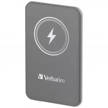 Verbatim Charge 'n' Go Powerbank magnética inalámbrica 5000mAh Gris