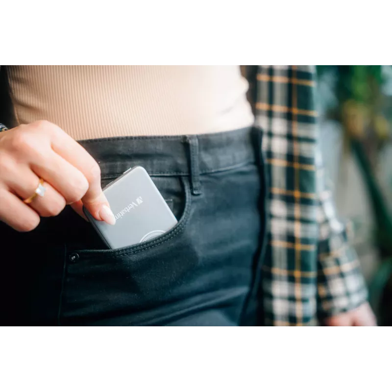 Verbatim Charge 'n' Go Powerbank magnética inalámbrica 5000mAh Gris