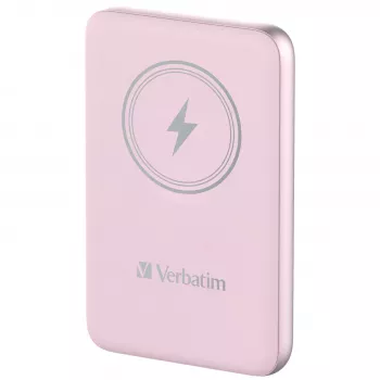 Verbatim Charge 'n' Go Powerbank magnética inalámbrica 10000mAh Rosa