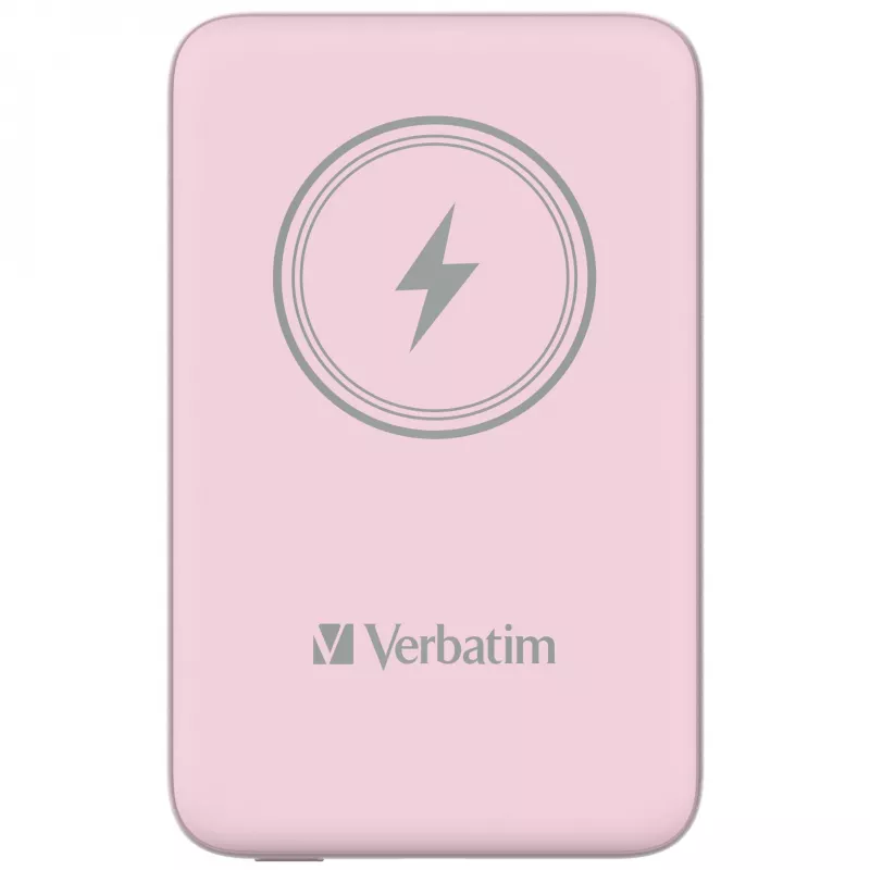 Verbatim Charge 'n' Go Powerbank magnética inalámbrica 10000mAh Rosa