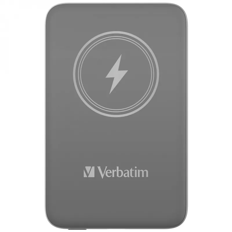 Verbatim Charge 'n' Go Powerbank magnética inalámbrica 10000mAh Gris