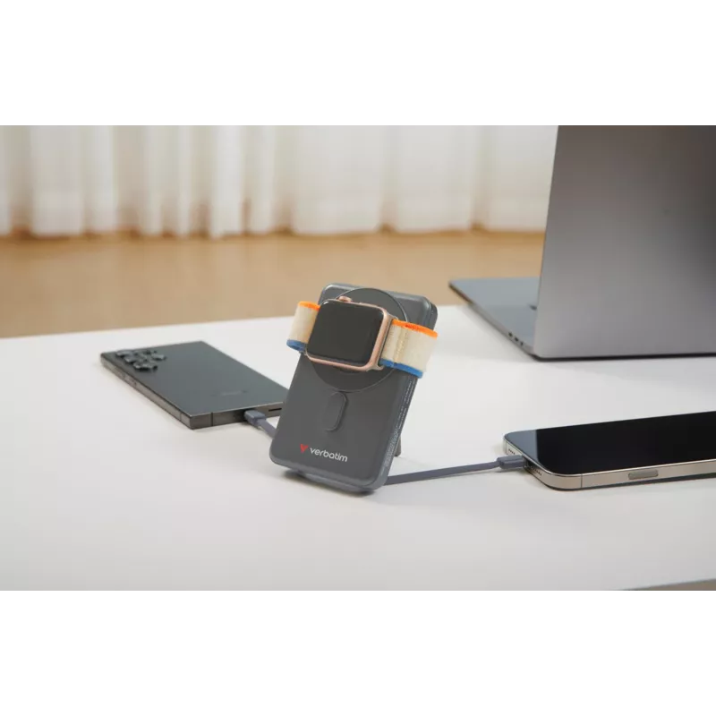 Verbatim Charge'n'Go 2C Powerbank 5000 mAh Gris