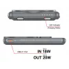 Verbatim Charge'n'Go 2C Powerbank 5000 mAh Gris
