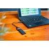 Verbatim Kit carcasa SSD M.2 NVMe, carcasa SSD, M.2, PCI Express, 10 Gbit/s, conectividad USB, Negro, Rojo