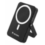 Verbatim Charge 'n' Go Powerbank magnética inalámbrica con soporte – 10000 mAh Negro