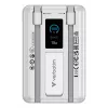 Verbatim Charge'n'Go 2C y pantalla Powerbank 10000 mAh Plata