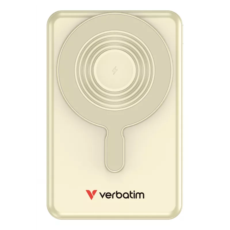 Verbatim Charge'n'Go 2C y pantalla Powerbank 10000 mAh Oro, 10000 mAh, Polímero de litio (LiPo), Power Delivery 3.0, Quick Charge 3.0, carga inalámbrica, 3,85 V, 52 W