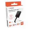 Verbatim SnapBack SSD ultrafina 512GB USB Type-C USB 3.2 Gen 2x2 Negro