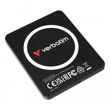 Verbatim SnapBack Ultra SSD ultrafina 2TB USB Type-C USB 3.2 Gen 2x2 Negro