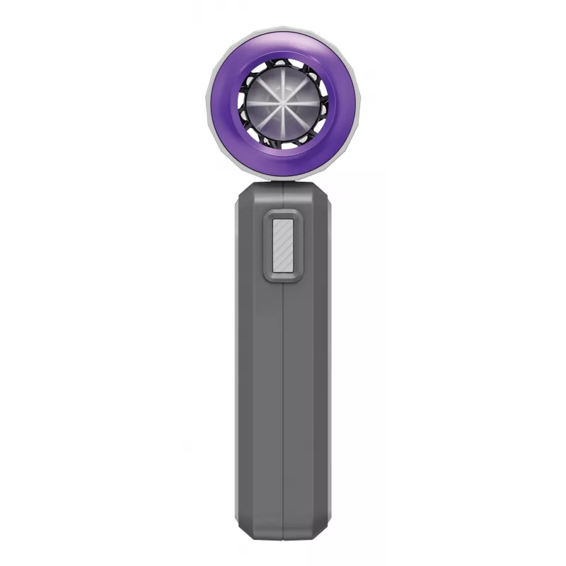 Verbatim Cool’n’Go AirJet ventilador de mano Gris/Lila, Gris, Lila, ventilador de mano, 1 ud., 6 W, Ion de litio (Li-Ion), 3,7 V