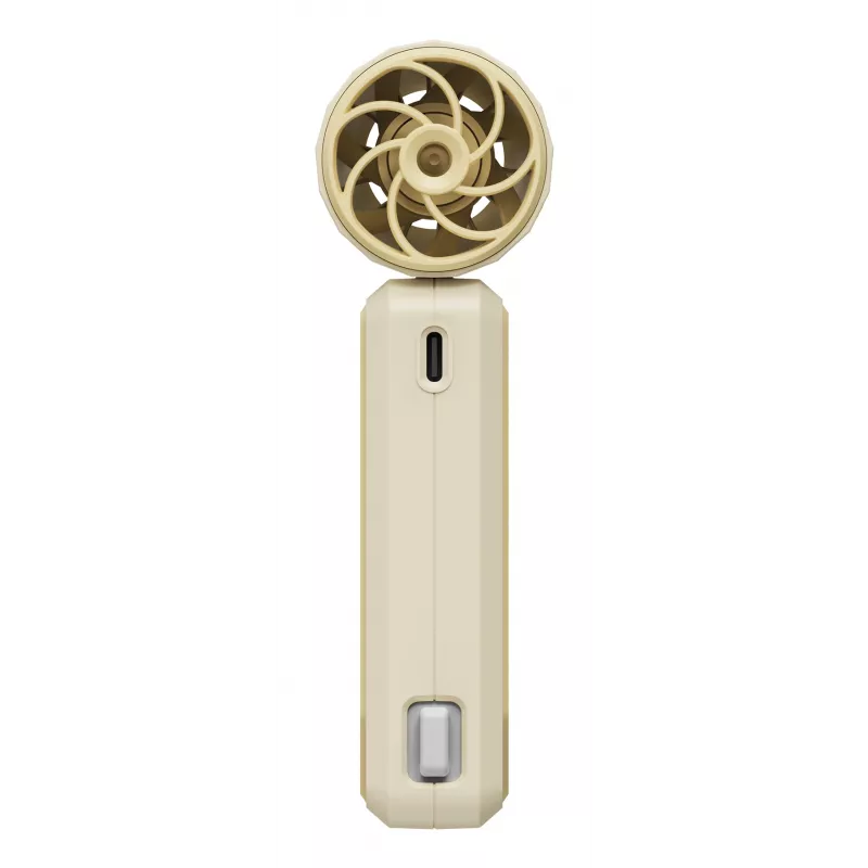 Verbatim Cool’n’Go AirJet ventilador de mano Blanco/Plata, Plata, Blanco, ventilador de mano, 1 ud., 6 W, Ion de litio (Li-Ion), 3,7 V