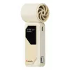 Verbatim Cool’n’Go AirJet ventilador de mano Blanco/Plata, Plata, Blanco, ventilador de mano, 1 ud., 6 W, Ion de litio (Li-Ion), 3,7 V