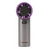 Verbatim Cool’n’Go IceTouch ventilador de mano Gris/Lila, Gris, Lila, 1 ventilador, ventilador de mano, 1 ud., 8 W, Ion de litio (Li-Ion)