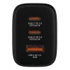 Verbatim Essentials cargador GaN 65W con conector EU Negro, interior, AC, 20 V, Negro