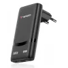 Verbatim Fold 'n' Go cargador GaN 65W con conector EU Negro, interior, AC, 20 V, Negro