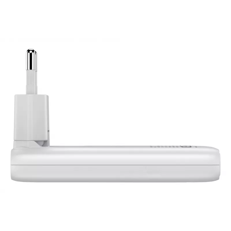 Verbatim Fold 'n' Go cargador GaN 65W con conector EU Blanco