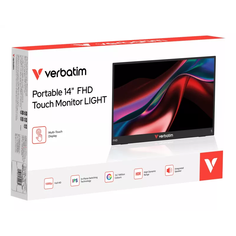 Monitor portátil Verbatim 14