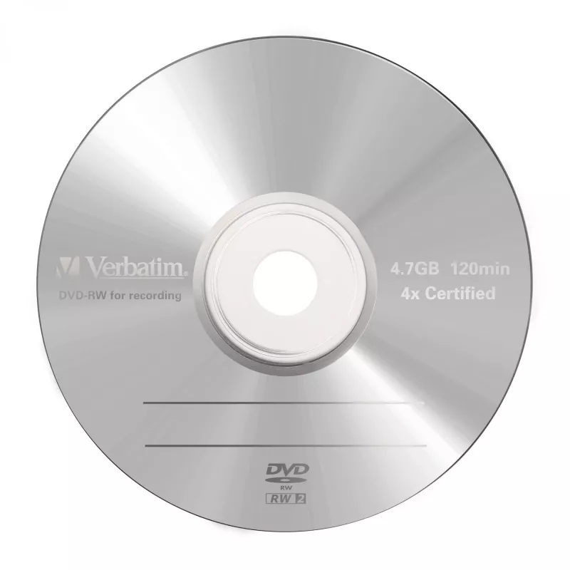 Verbatim DVD-RW 4,7 GB 4x, Jewel Case, 5 uds. (43285)