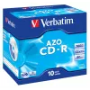 Verbatim CD-R AZO Crystal 700 MB 52x 10 uds.