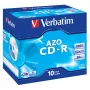 Verbatim CD-R AZO Crystal 700 MB 52x 10 uds.