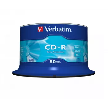 Verbatim CD-R Extra Protection 700 MB 52x 50 uds.