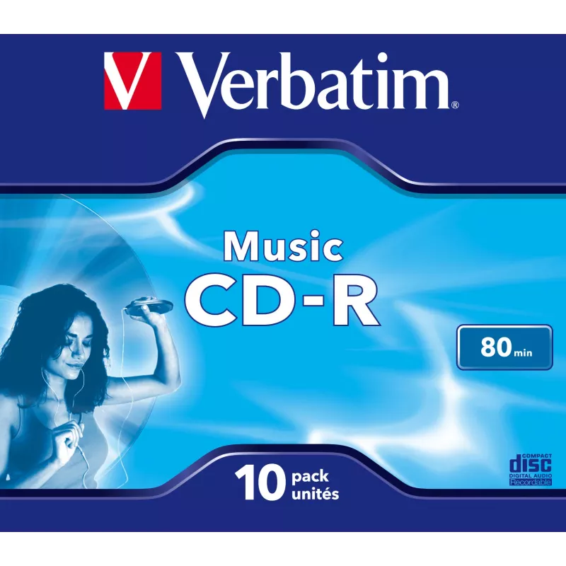 Verbatim Music CD-R 700 MB 16x 10 uds.