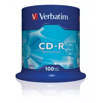 Verbatim CD-R Extra Protection 700 MB 52x 100 uds.