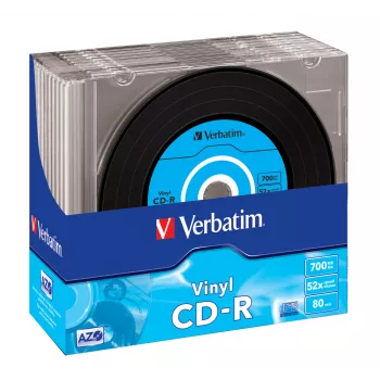 Verbatim CD-R AZO Data Vinyl 700 MB 52x 10 uds.