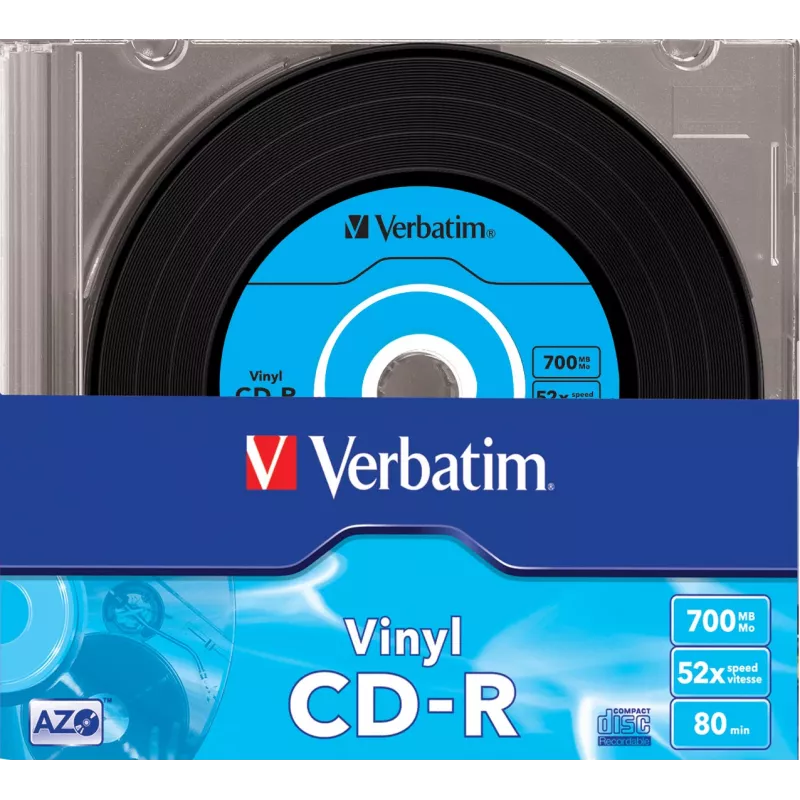 Verbatim CD-R AZO Data Vinyl 700 MB 52x 10 uds.