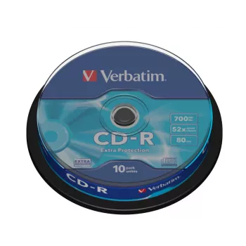 Verbatim CD-R Extra Protection 700 MB 52x 10 uds.